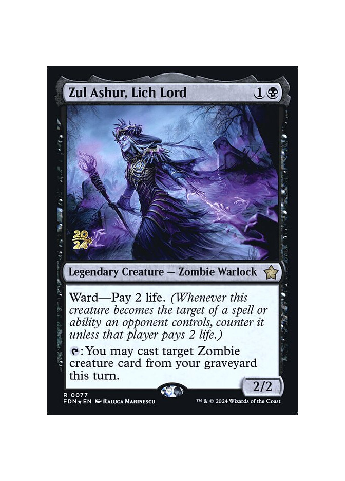 Zul Ashur, Lich Lord - Foil