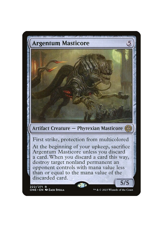Argentum Masticore - Foil