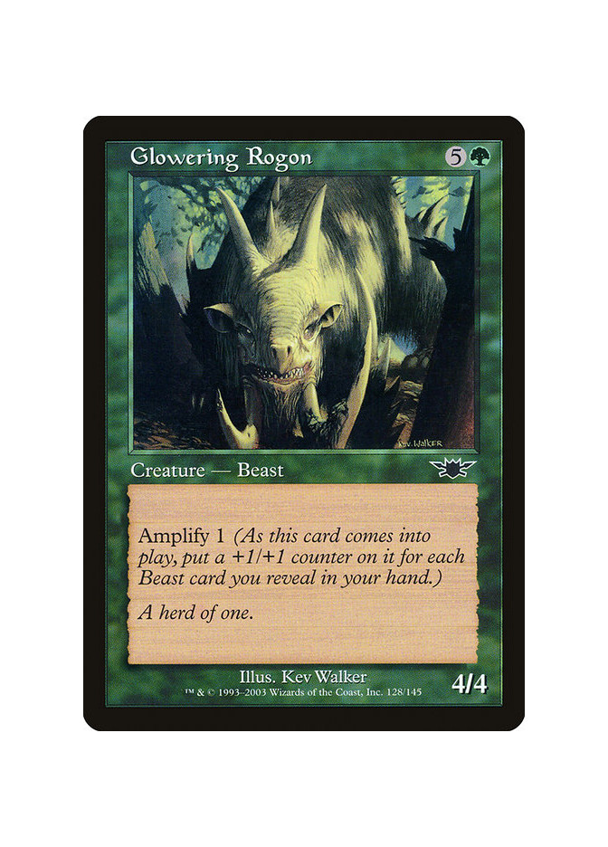 Glowering Rogon - Foil