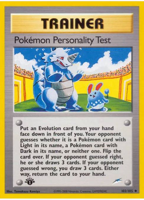 Pokémon Personality Test