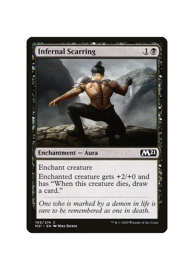 Infernal Scarring - Foil