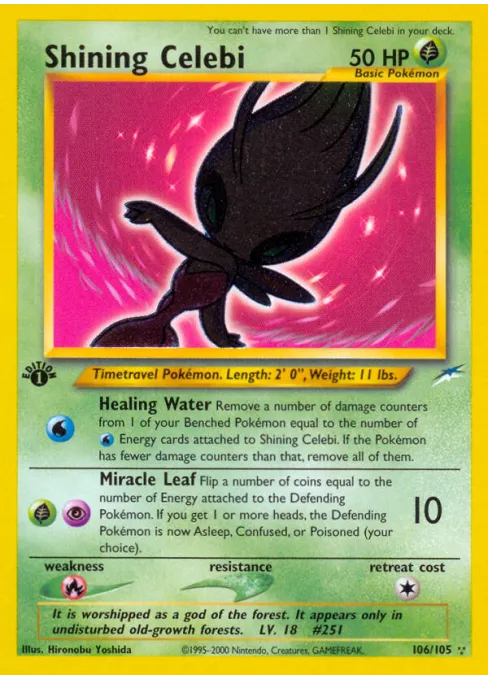 Shining Celebi