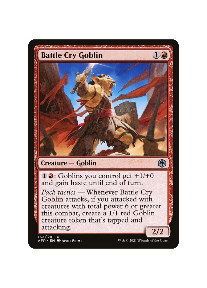 Battle Cry Goblin