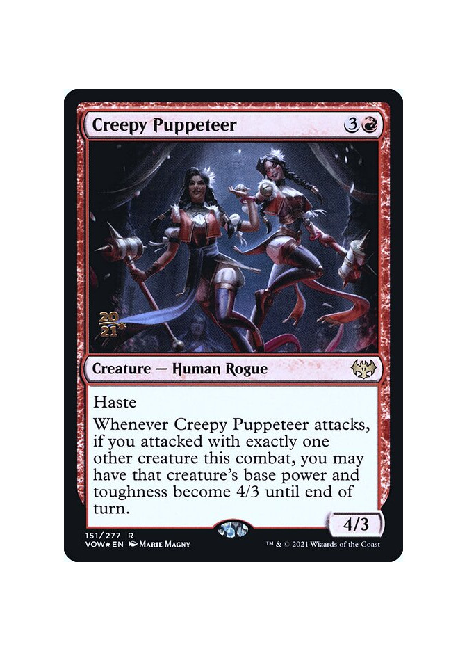 Creepy Puppeteer - Foil