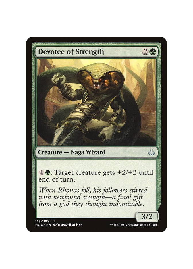 Devotee of Strength - Foil