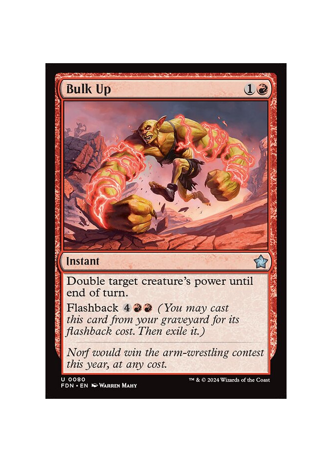 Bulk Up - Foil