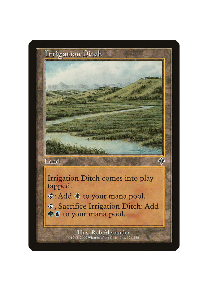 Irrigation Ditch - Foil