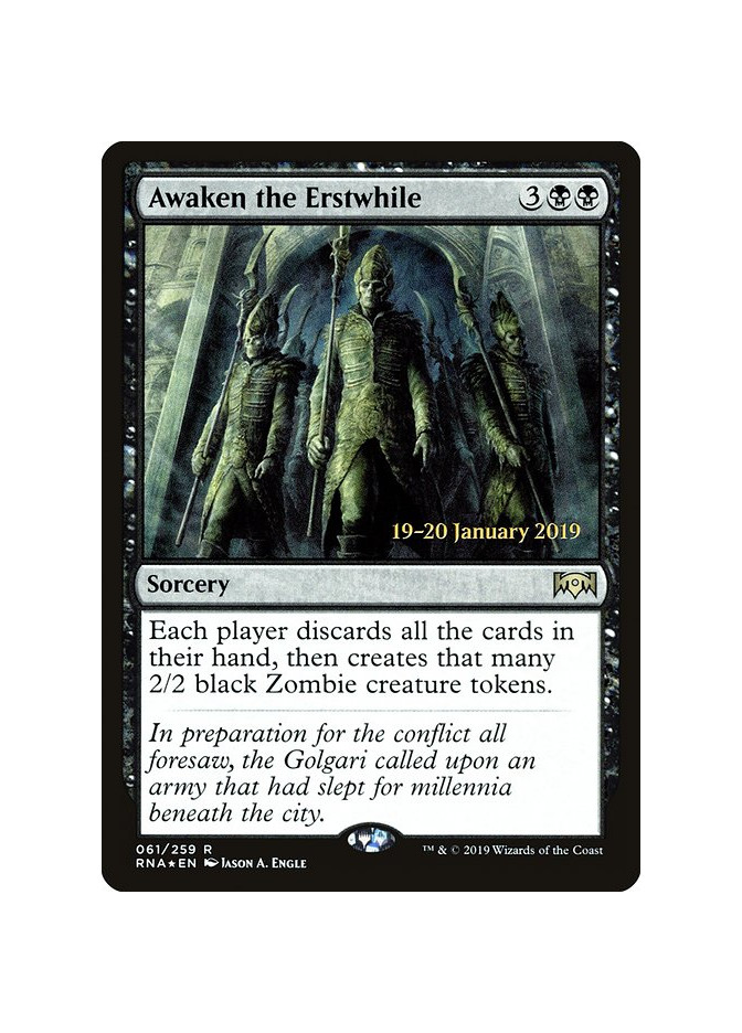 Awaken the Erstwhile - Foil