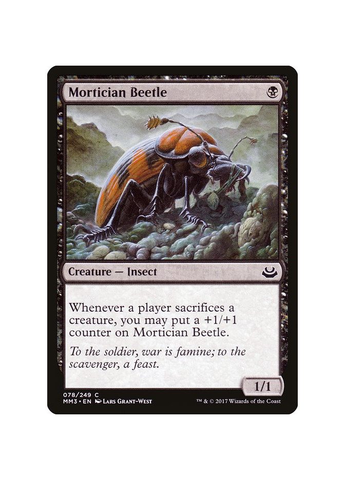 Mortician Beetle - Foil