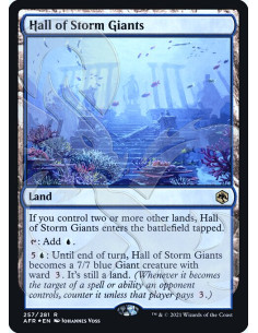 Hall of Storm Giants - Foil