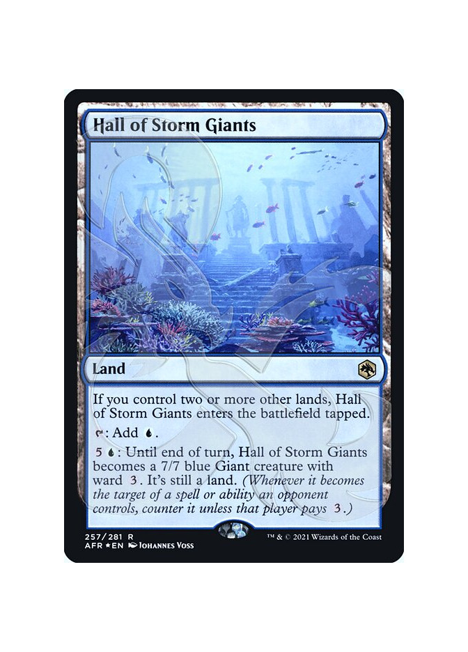 Hall of Storm Giants - Foil