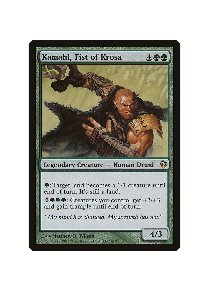 Kamahl, Fist of Krosa