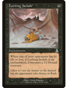 Lurking Jackals - Foil