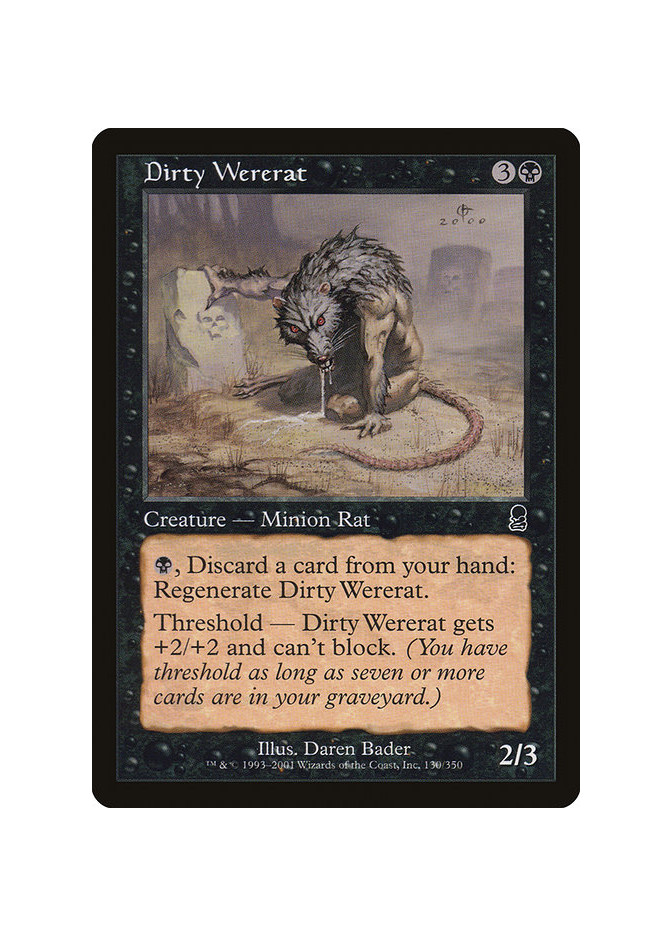 Dirty Wererat