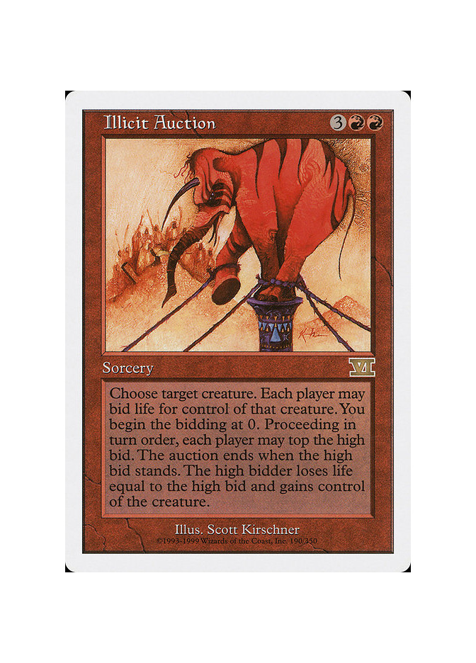 Illicit Auction