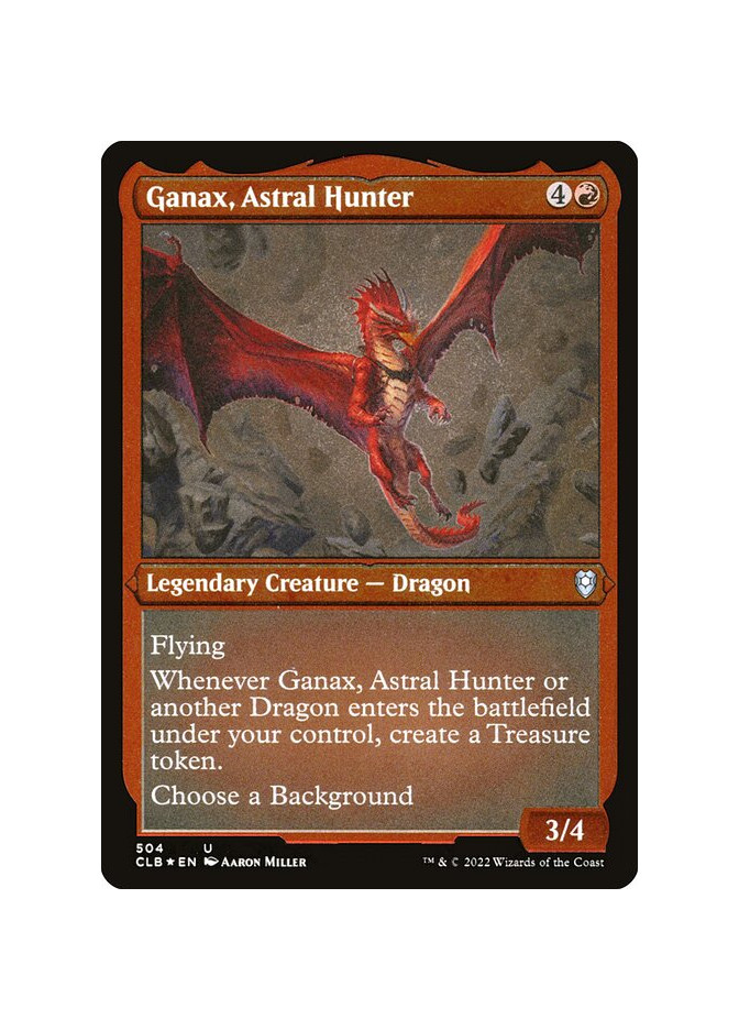 Ganax, Astral Hunter - Foil