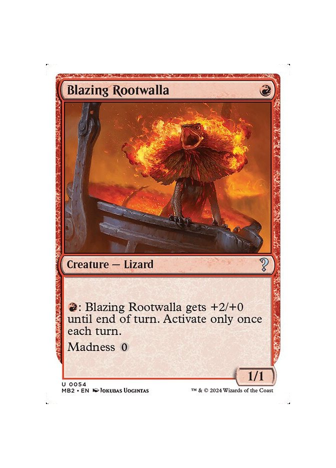 Blazing Rootwalla
