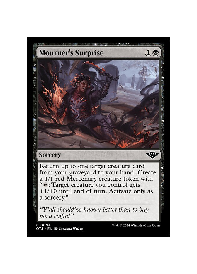 Mourner's Surprise - Foil