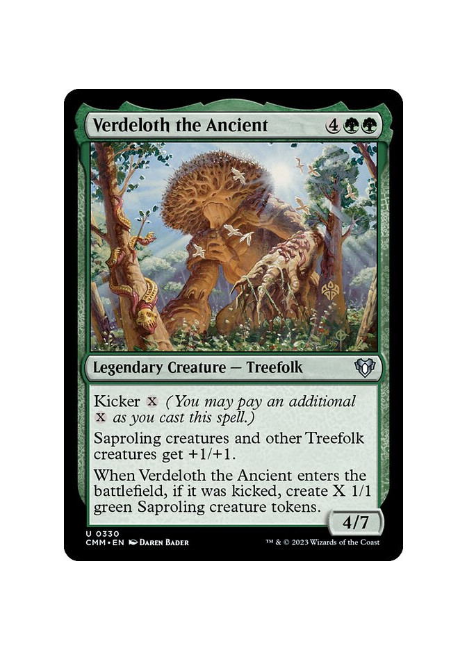 Verdeloth the Ancient - Foil