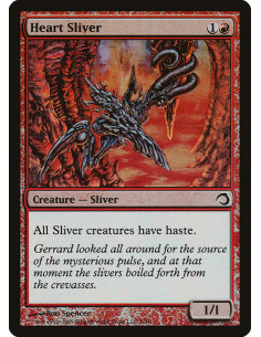 Heart Sliver - Foil