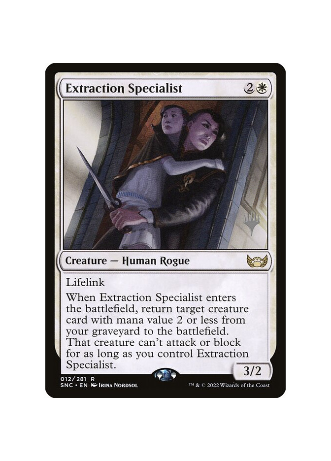 Extraction Specialist