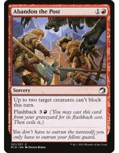 Abandon the Post