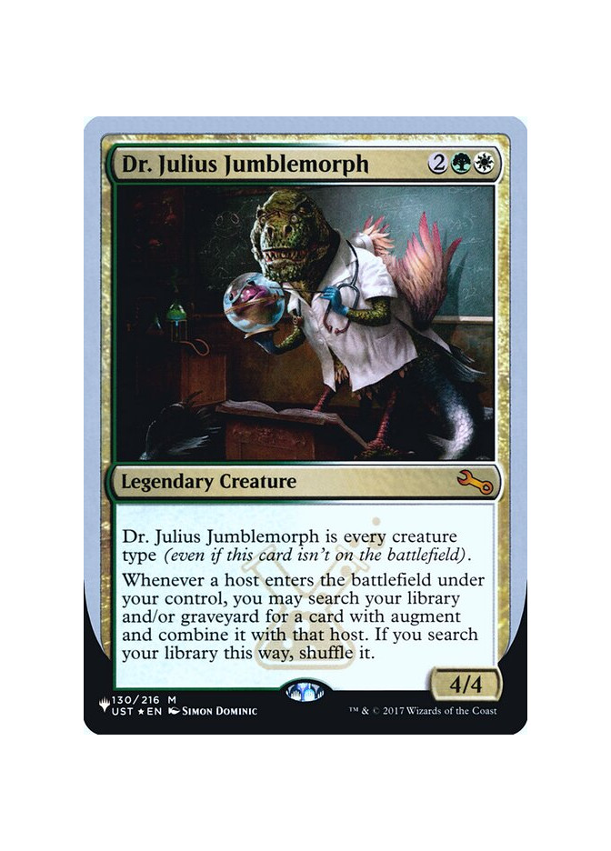 Dr. Julius Jumblemorph - Foil