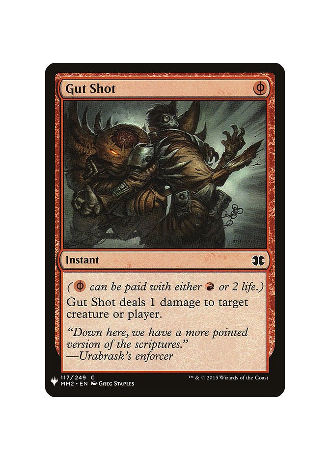 Gut Shot