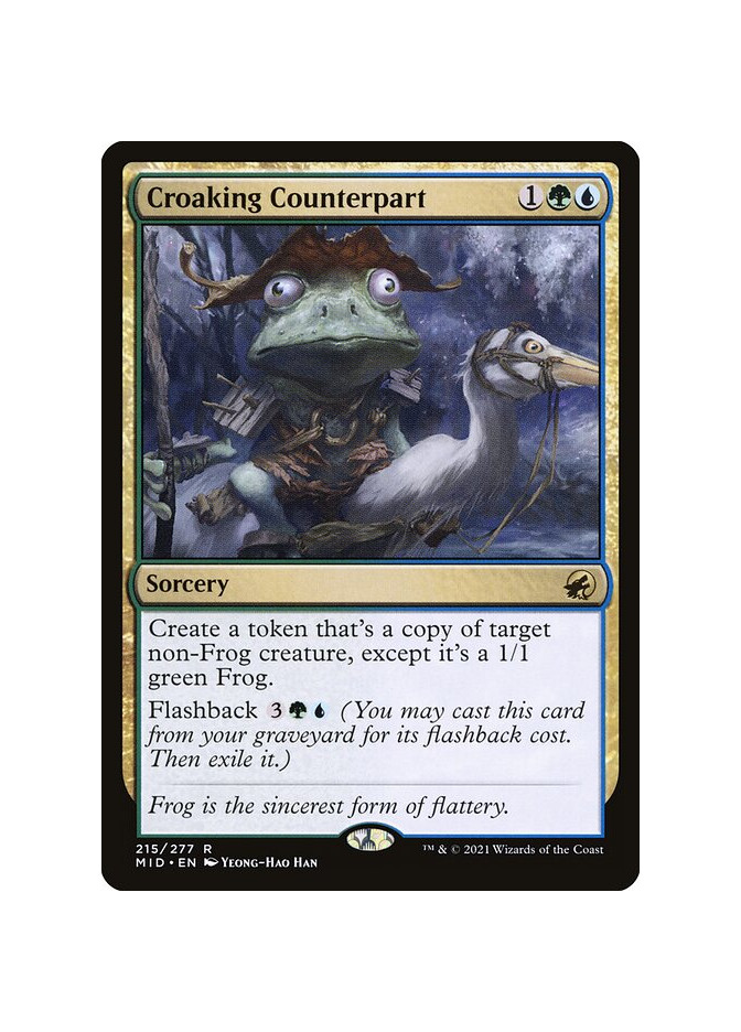Croaking Counterpart - Foil