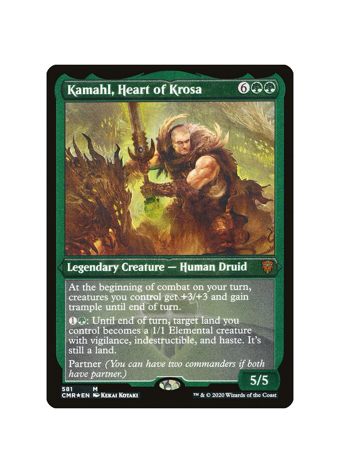 Kamahl, Heart of Krosa - Foil