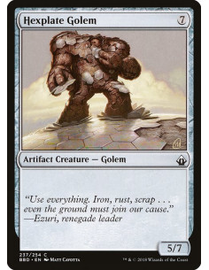 Hexplate Golem