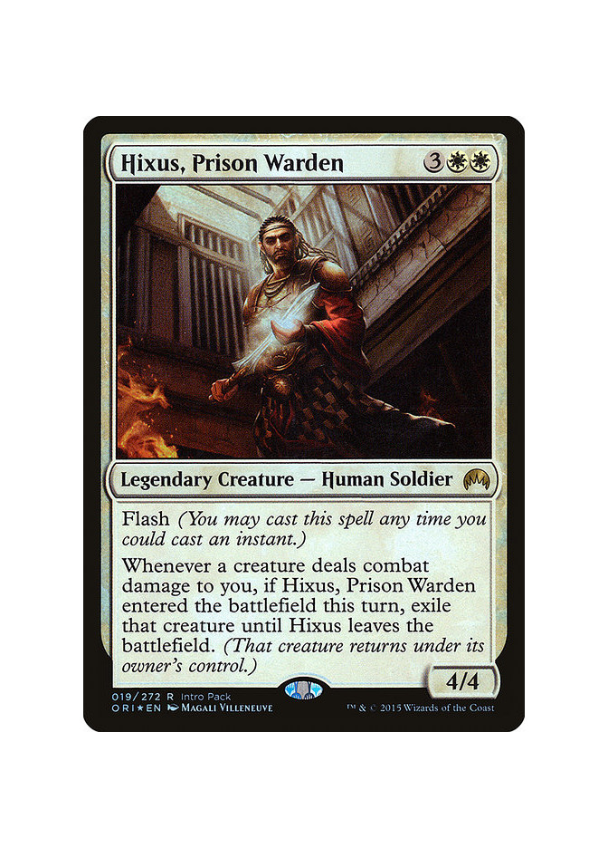 Hixus, Prison Warden - Foil