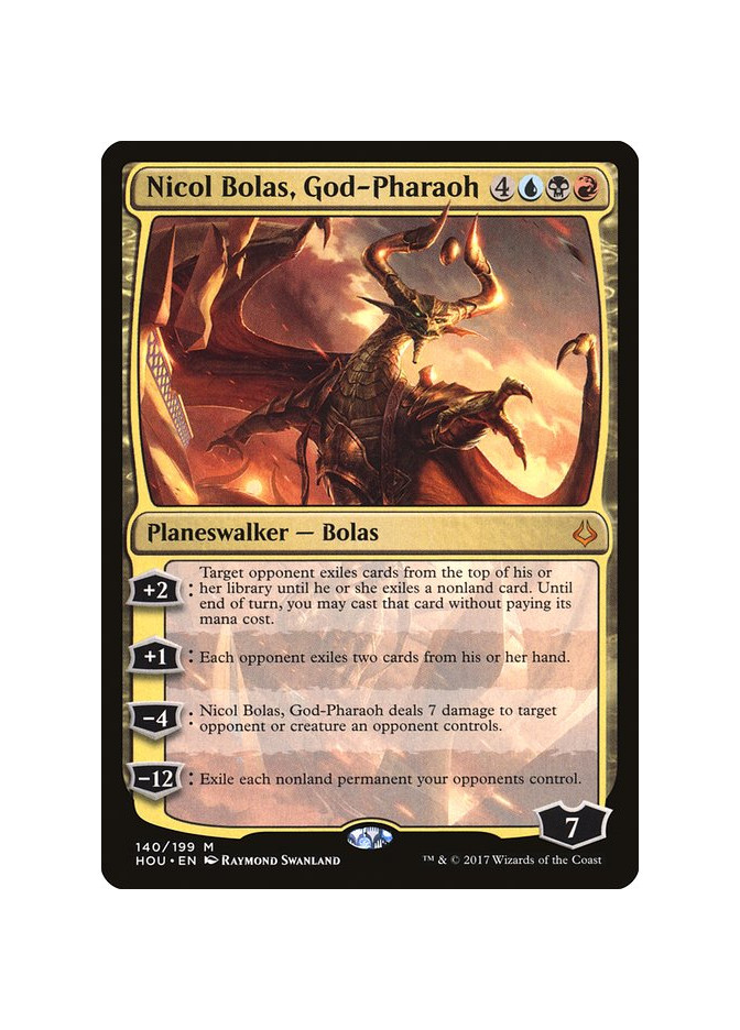 Nicol Bolas, God-Pharaoh - Foil
