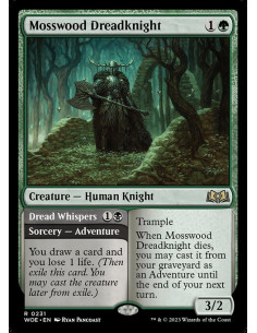 Mosswood Dreadknight // Dread Whispers - Foil