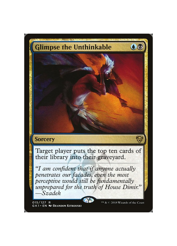 Glimpse the Unthinkable