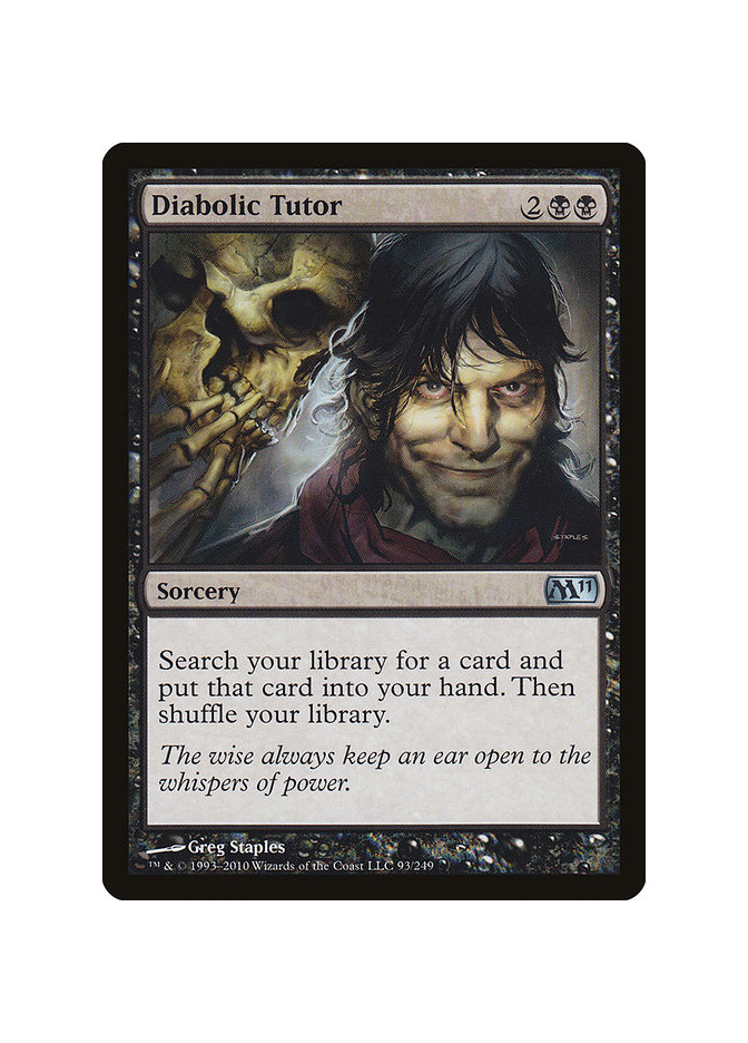 Diabolic Tutor - Foil