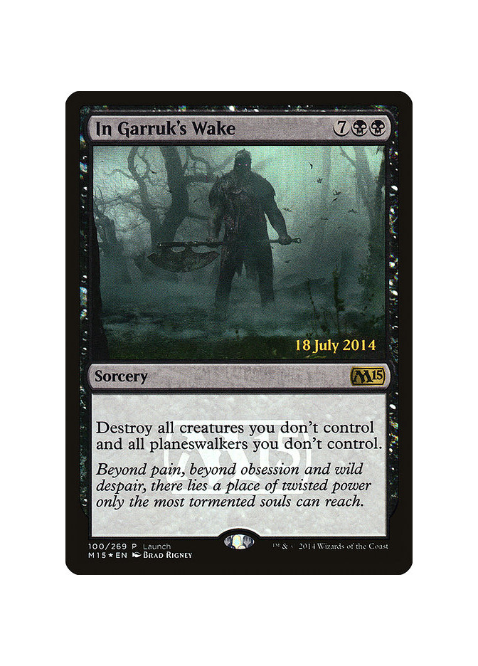 In Garruk's Wake - Foil