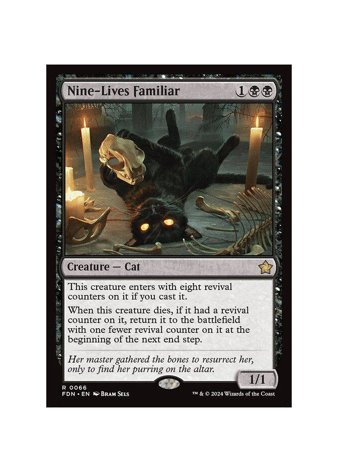 Nine-Lives Familiar - Foil