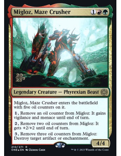Migloz, Maze Crusher - Foil
