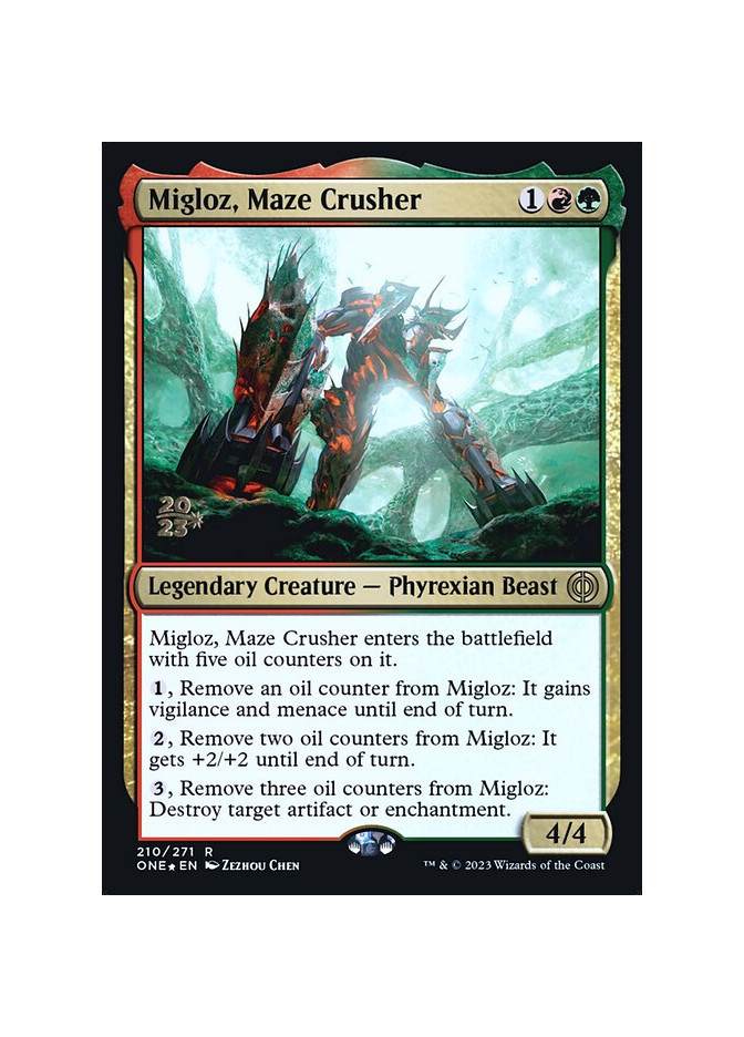 Migloz, Maze Crusher - Foil