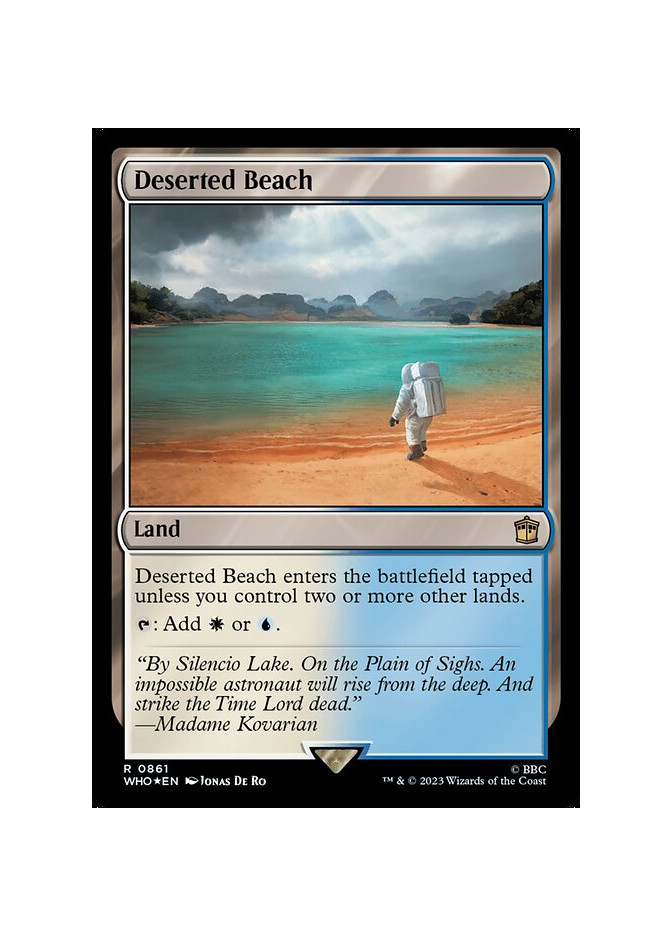Deserted Beach - Foil