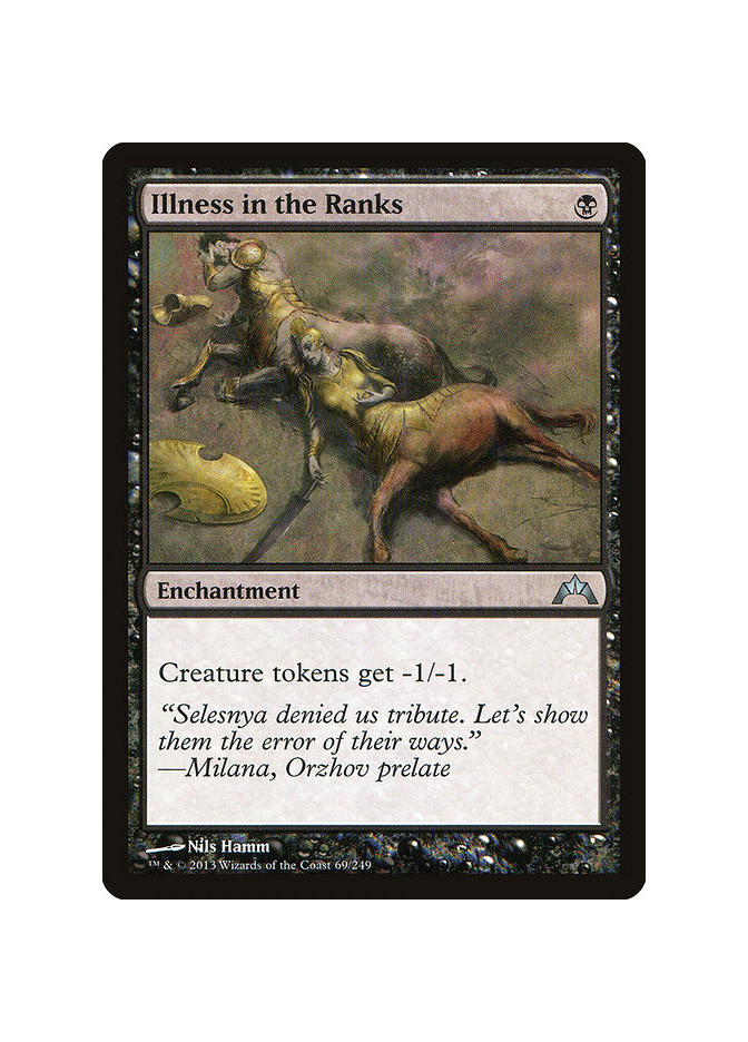 Illness in the Ranks