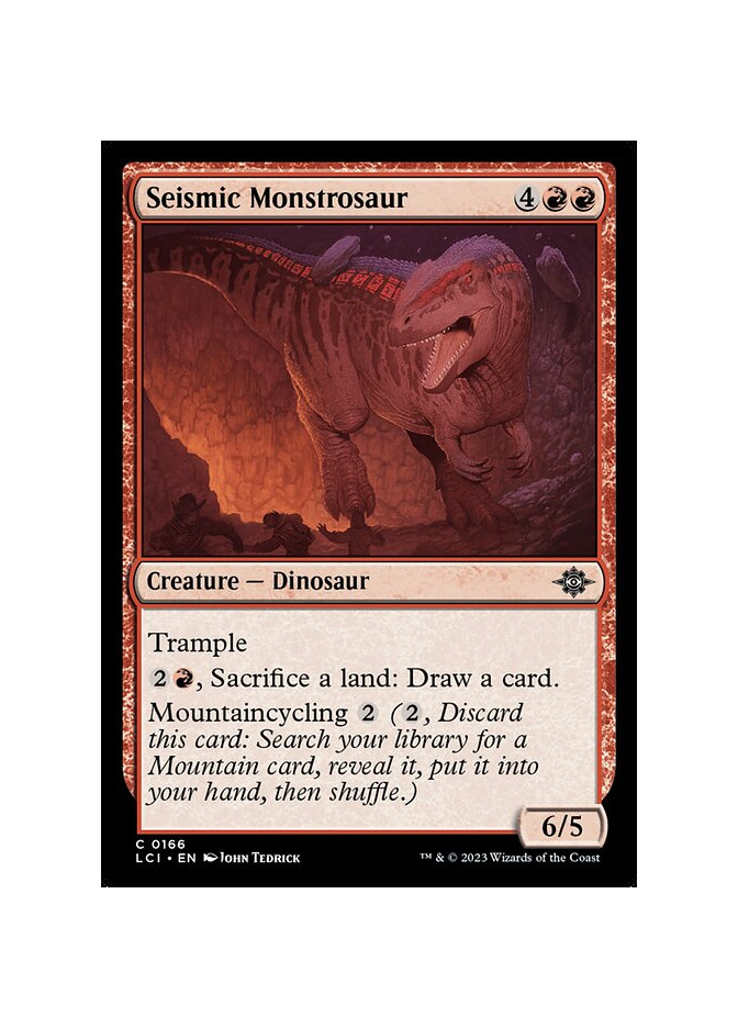 Seismic Monstrosaur - Foil