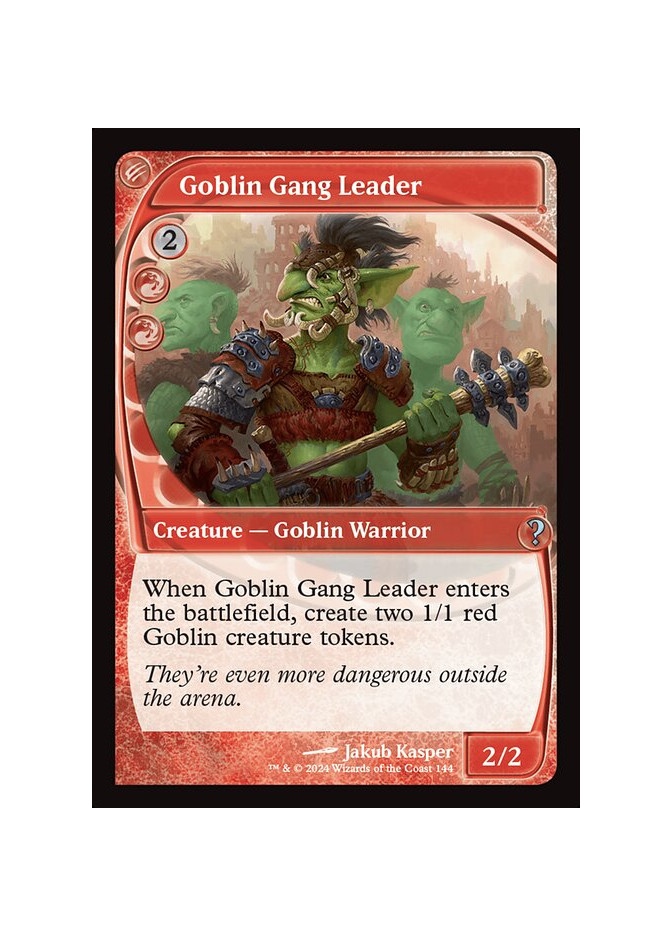 Goblin Gang Leader - Foil
