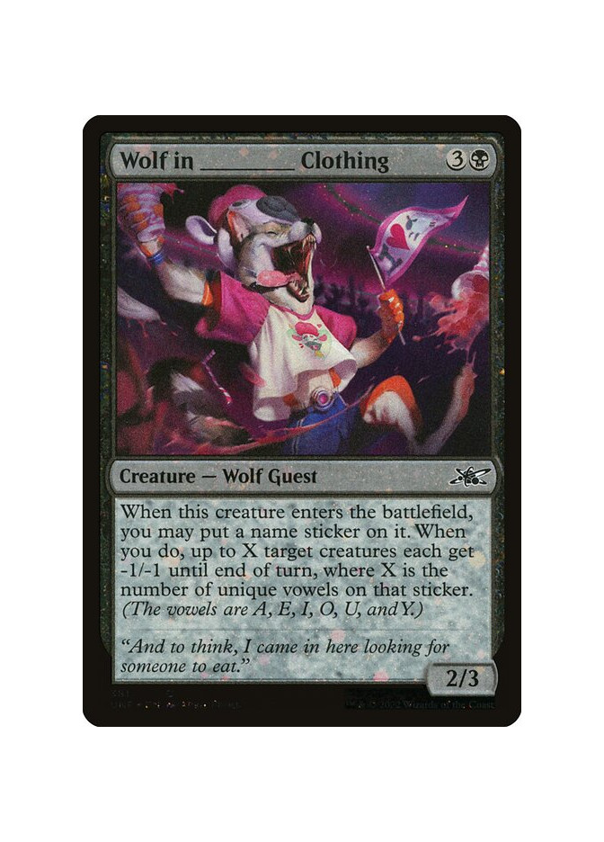 Wolf in _____ Clothing - Foil