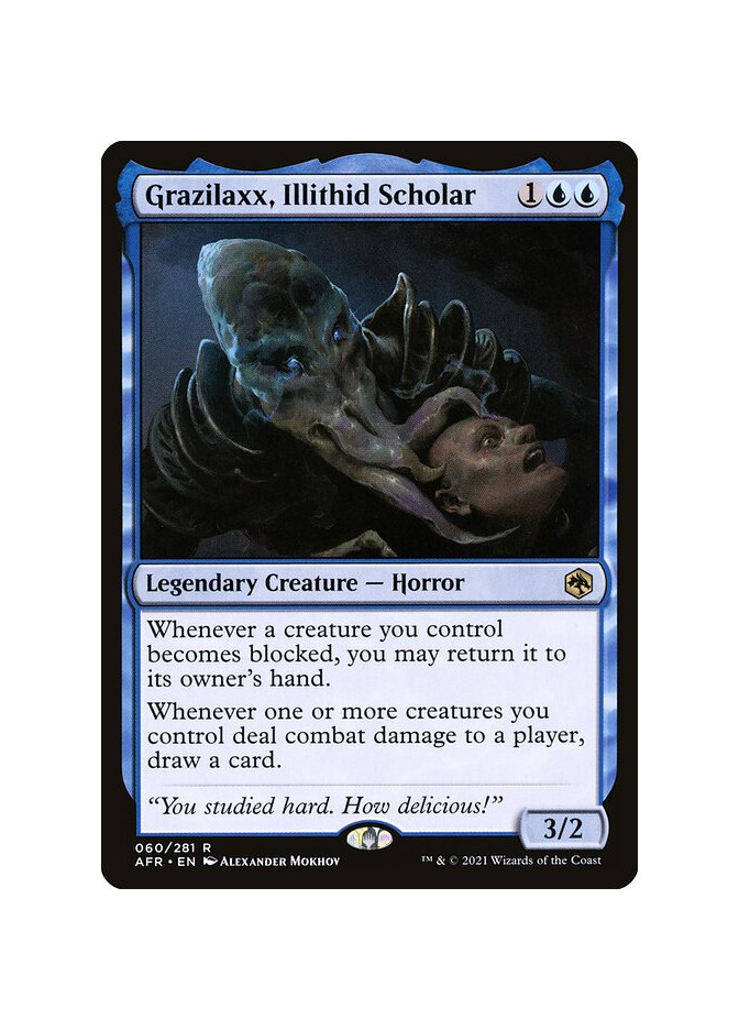 Grazilaxx, Illithid Scholar