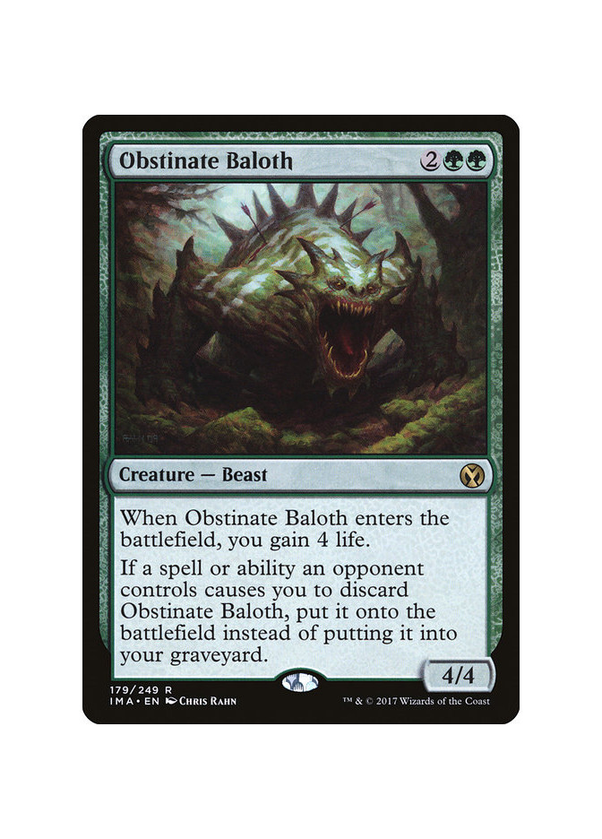 Obstinate Baloth - Foil