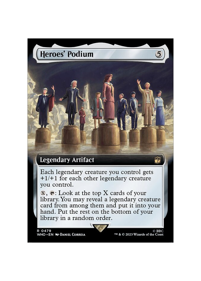 Heroes' Podium - Foil