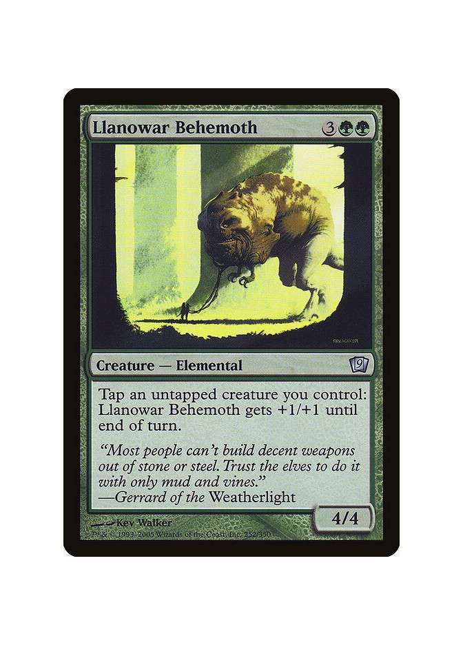 Llanowar Behemoth - Foil