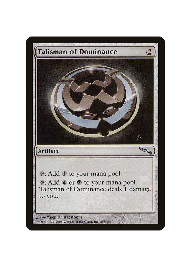 Talisman of Dominance - Foil